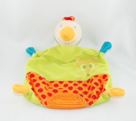 Topolino oiseau vert rouge orange bleu 